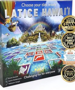 Latice Hawaii Strategy Board Game – Award-Winning Fun for 2 Players