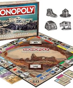 Monopoly National Parks Game 2020 Edition Featuring 60 Iconic Parks 2