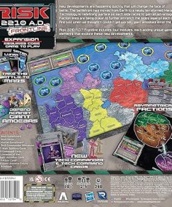 Risk 2210 A.D. Frontline Expansion for 2-5 Players Ages 10+ 4 Hours 2