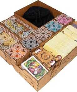 SMONEX Organizer Insert for Five Tribes Board Game and Expansions