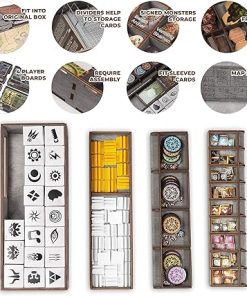 Gloomhaven Wooden Organizer and Player Boards with Monster Stands 2
