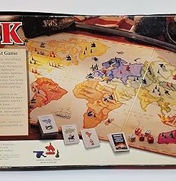 Risk World Conquest Strategy Game Released in 1993 2