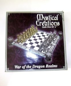 Mystical Castle Chess Set Inspired by the War of the Dragon Realms