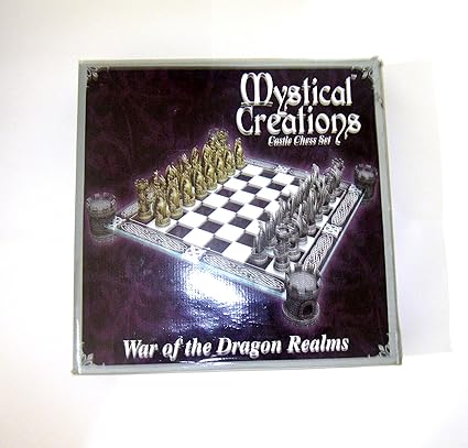 Mystical Castle Chess Set Inspired by the War of the Dragon Realms Mystical Castle Chess Set Inspired by the War of the Dragon Realms