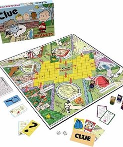 CLUE: Peanuts Board Game, Solve The Mystery of Linus’s Missing Blanket with Charlie Brown, Snoopy, & Friends, Explore Iconic Locations Like Lucy’s Booth & Charlie’s House, Officially Licensed Game 2