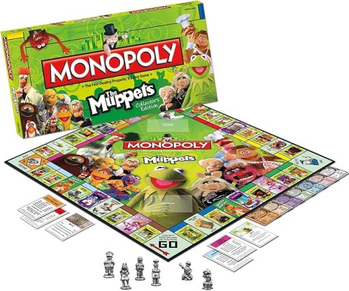 Monopoly Game Featuring The Muppets Fun for Family and Friends - Image 2