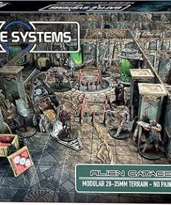 Modular Tabletop Sci-Fi Terrain for 28mm-35mm Miniatures and Figures