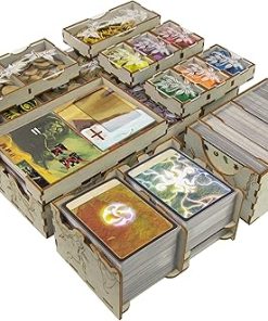 SMONEX Organizer Insert for Spirit Island Expansion Laser Engraved Box