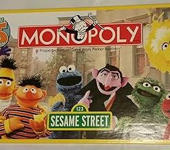 Sesame Street 35th Anniversary Monopoly Game for Family Fun
