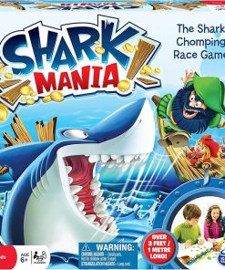 Shark Mania Fun Board Game for Family Game Nights and Friends