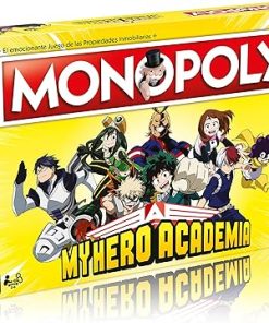 Monopoly My Hero Academia Real Estate Board Game Spanish Edition