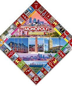 Kansas City Monopoly Board Game for 2-6 Players, Family Fun Night 2