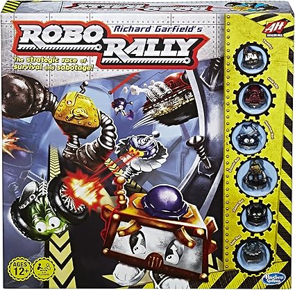 Hasbro Gaming Richard Garfield’s Robo Rally Avalon Hill Game Hasbro Gaming Richard Garfield's Robo Rally Avalon Hill Game