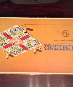 Parcheesi Gold Seal Edition Vintage Board Game from 1964