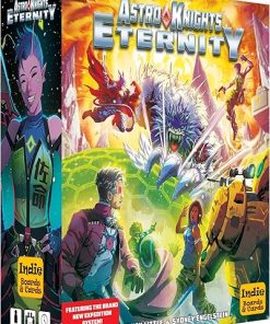 Astro Knights Eternity Sci-Fi Cooperative Deck Building Game Indie Boards Cards
