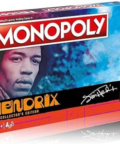 Jimi Hendrix Monopoly Board Game for 2-6 Players Ages 12 and Up
