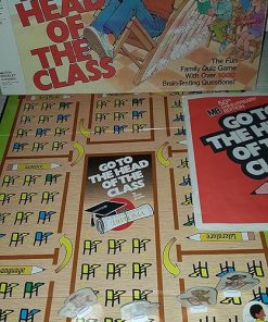 Go to the Head of the Class Board Game 1986 Edition for Family Fun
