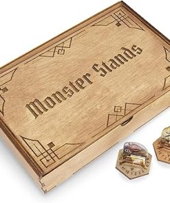 SMONEX Monster Stands 30 pcs for Gloomhaven with Health Tracker