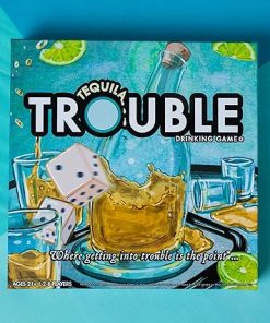 Tequila Trouble Board Game for Adults Fun Drinking Game 2-16 Players