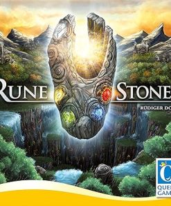 Rune Stones Strategy Board Game for Family Fun, Ages 12+, 2-4 Players