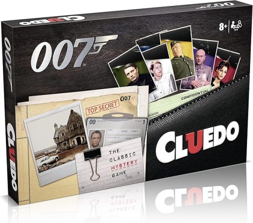 Winning Moves James Bond Cluedo Board Game for Ages 8 and Up