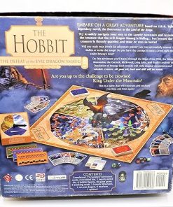 The Hobbit Board Game The Defeat of Evil Dragon Smaug Ages 12+ 6 Players 2