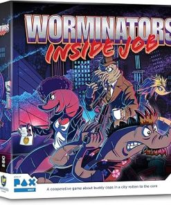 Worminators Inside Job Cooperative Board Game for Ages 14 Plus 1-4 Players