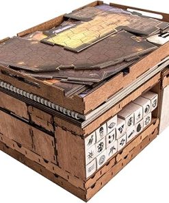 SMONEX Wooden Organizer and Player Boards for Gloomhaven Storage