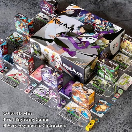 Re;ACT The Arts of War 30 Mins 1 vs 1 Anime Board Game Deluxe Edition - Image 2