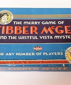 The Merry Game of Fibber McGee Vintage 1940 Classic Board Game 2