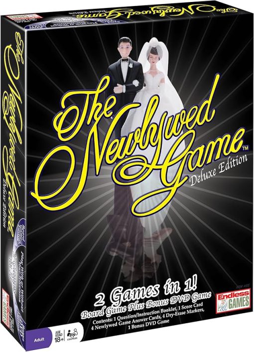 The Newlywed Game Deluxe Edition Board Game for Couples Fun - Image 2