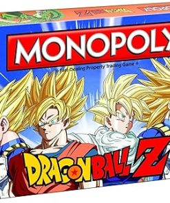 Dragon Ball Z Monopoly Game Recruit Goku Vegeta Gohan Official Merchandise
