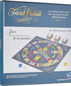 Hasbro Trivial Pursuit Classic Edition Board Game for Family Fun 2