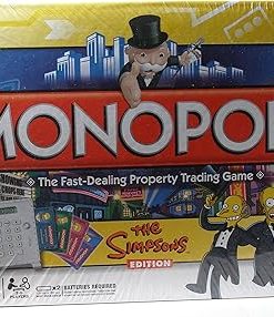 Monopoly The Simpsons Edition by Parker Brothers Board Game