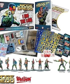 Judge Dredd I Am The Law Board Game – Strategic Dystopian RPG for Adults 2