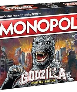 Godzilla Monopoly Game Featuring Iconic Monsters and Nostalgic Locations