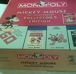 Mickey Mouse 75th Anniversary Monopoly Game by USAOPOLY 2