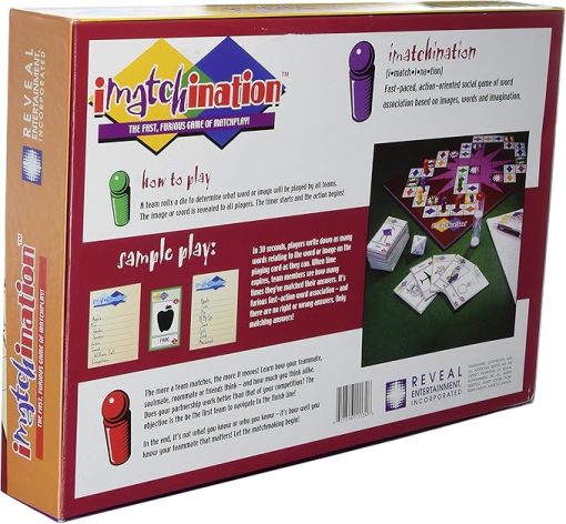 Imatchination Board Game by Reveal Entertainment for Fun Family Play - Image 2