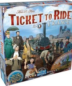 Ticket to Ride France and Old West Expansion – Fun Family Train Game
