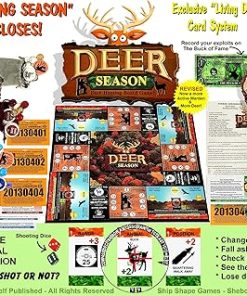 Deer Season Hunting Board Game New Edition for Outdoor Fun 2