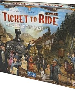Ticket to Ride Legacy Legends of The West Board Game for Family Fun 2