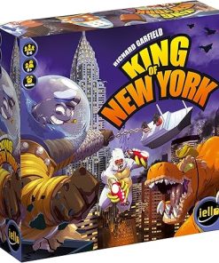 King of New York Board Game with 6 Monsters for 2 to 6 Players