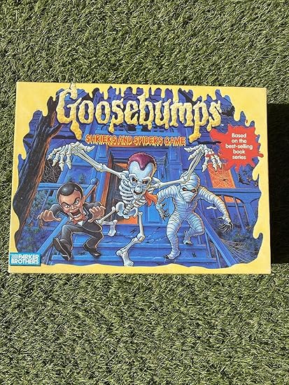 Goosebumps Shrieks and Spiders Fun Adventure Board Game 2 Goosebumps Shrieks and Spiders Fun Adventure Board Game - Image 2