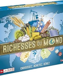 Richesses du Monde Jeu de Société – Un Jeu de Stratégie Passionnant