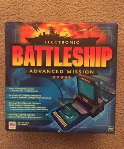 Electronic Battleship Advanced Mission by Hasbro Games for Fun Play