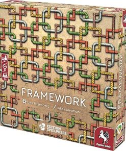 Framework Board Game by Pegasus Spiele for 1-4 Players Ages 8+ 2