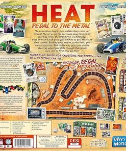 HEAT Board Game – Intense Car Racing Strategy for Ages 10 and Up 2