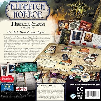 Eldritch Horror Under the Pyramids Expansion for Adults and Families 2 Eldritch Horror Under the Pyramids Expansion for Adults and Families - Image 2