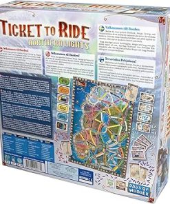 Ticket to Ride Northern Lights Board Game – Family Fun Adventure 2