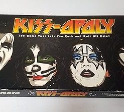 KISSopoly Board Game: KISS-Themed Fun for Ages 6 and Up
